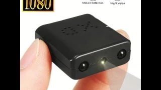 The XD IR-CUT Mini Night Vision Motion Detection Mini Spy Camera Setup Instructions And Review