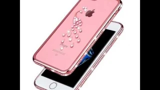 Glitter Rhinestone Silicone Case, For iPhone 7 / 7 Plus, Luxury Diamond Back Cover