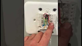 How to install a thermostat!! Honeywell T4 thermostat installation#diy #hvachacks #hvac #bluecollar