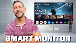 KTC A32Q8 Smart Monitor with Google TV: 2024's Best Value Smart Monitor!