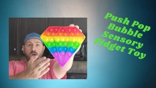 Push Pop Bubble Sensory Fidget Toy Review #231