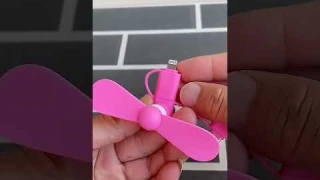 Portable 3 in 1 mute home travel office mini cooling fan | Usb gadget fans portable cellphone fan