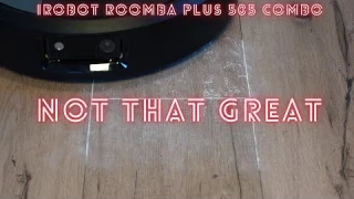 iRobot Roomba Plus 505 Combo - cleaning performance review