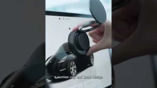 360° Adjustable Vacuum Magnetic Phone Holder, Suction Cup Phone Mount for Magsafe...