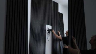 These Wood Slat Panels are game changer 😲