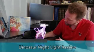 GREAT KIDS NIGHT LIGHT - Dinosaur Night Light Review