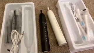 Sonic Electric Toothbrushes，Whitening, 6 Cleaning Modes and Smart Timer, Waterproof USB Rechargeable