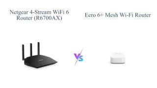NETGEAR R6700AX vs Amazon eero 6+ Mesh WiFi Router 🚀 Comparison & Review