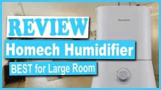 Homech Ultrasonic Cool Mist Humidifier Review - Best Humidifiers for Large Room #2