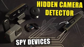 X13 Wireless Signal & Hidden Camera Detector Review - Test On 5 Spy Devices