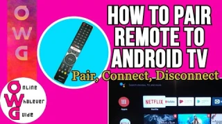 How to Pair Remote to Android TV - Sharp Aquos TV