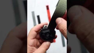 Garmin Epix and Fénix: install a Nylon strap on your watch (tutorial) #garmin #running #run #watches