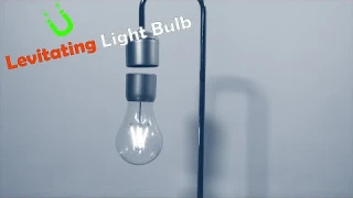 MAGNETIC levitating light bulb desk lamp charged through air ► Gadgetify