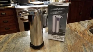 SATISFACTOLOGY Automatic Touchless Hand Sanitizer Dispenser review
