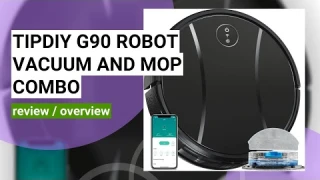Tipdiy G90 Robot Vacuum & Mop Combo Review: Ultimate Cleaning Power Unleashed!