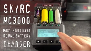 SkyRC MC3000 - The most intelligent round battery charger!