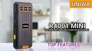 UNIWA R4001 - First Impressions, Specs And Price | Best MINI Rugged Phone