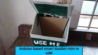 ARDUINO BASED MINI SMART DUSTBIN REVIEW