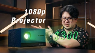 $300 1080p Google TV Projector - ViewSonic LX60HD 1080p Smart LED Projector Review