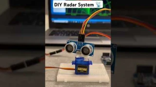 DIY Radar System using Ultrasonic Sensor and Arduino #roboarmy #stemeducation #scienceproject