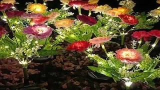 REVIEW Solar LED Lights Snow Lotus Flower Lawn Lamp IP65 Outdoor Waterproof  For Yard Patio Garden D