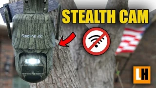 Reolink Trackmix LTE Camo - 4K Wireless Tracking Dual Lens 4G Connected Security Camera