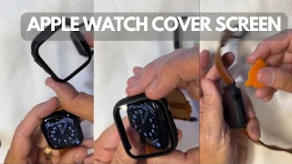 Misxi [2 Pack] Waterproof Black Hard Case with Tempered Glass Compatible with Apple Watch Review