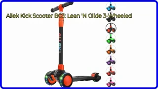 REVIEW (2025): Allek Kick Scooter B03: Lean 'N Glide 3-Wheeled. ESSENTIAL details.