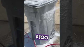 How To Make $100 A Day Cleaning Trash Cans!