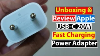 Unboxing & Review Apple USB-C 20W Fast Charging Power Adapter | iPhone iPad Apple Watch AirPods