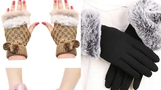Fur Gloves for girls // you can buy this product link given in description box // funjoy