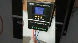 MPPT Solar Charge Controller 100A/80A/60A LCD 12V/24V/36V/48V Auto Controller Solar PV Regulador
