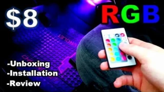 Random Reviews Ep. 62: $8 Multicolor LED Car Dash lights from Wish