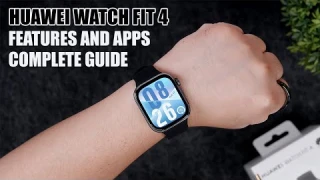 Huawei Watch Fit 4 Features and Apps Walkthrough