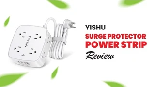 Efficient Charging Solutions: YISHU Surge Protector Power Strip Review