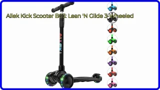 REVIEW (2025): Allek Kick Scooter B03: Lean 'N Glide 3-Wheeled. ESSENTIAL details.