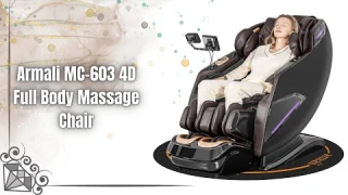 Armali MC-603 4D Massage Chair Review | Luxury, AI & Zero Gravity Comfort!
