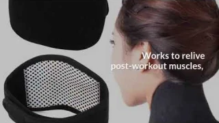 MAGNETIC TOURMALINE SELF HEATING NECK PAD