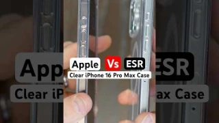 Apple vs ESR Clear iPhone 16 Pro Max Case #iphone16promaxcase #iphone16promax #tech