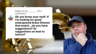 The Top 3 Options for Unlacquered Brass Faucets