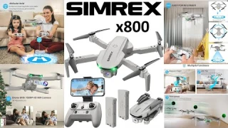 SIMREX X800 Drone Review: Affordable 1080p HD Drone for Beginners & Pros!