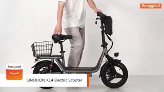 Assembly Tutorial of SINOHON K14 Electric Scooter - Shop on Banggood