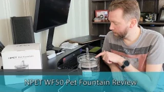Why My Cat Drinks More Water Now 🐱💧 | NPET WF050 Water Fountain Review That Changed Everything