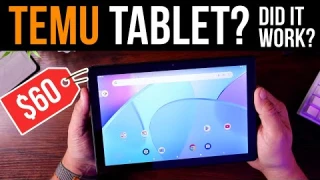 $60 TEMU 10.1 inch Android Tablet - Real World Test