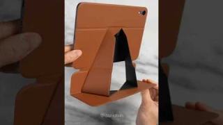 iPad Case with a Unique Viewing Angle / Moft Snap Float Folio