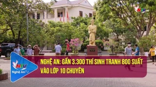 Nghệ An: gần 3.300 thí sinh tranh 800 suất vào lớp 10 chuyên