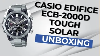 Discover the Modern Casio Edifice ECB-2000D-1AEF |  Unboxing and first impressions