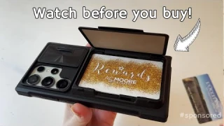 Samsung Galaxy S24 Ultra Case with Wallet by Vizvera, Demo and Review