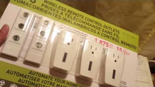 Costco! Wireless Remote Control Switches REVIEW!