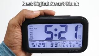 Smart Digital Alarm Clock Unboxing & Review - Chatpat Gadgets Tv